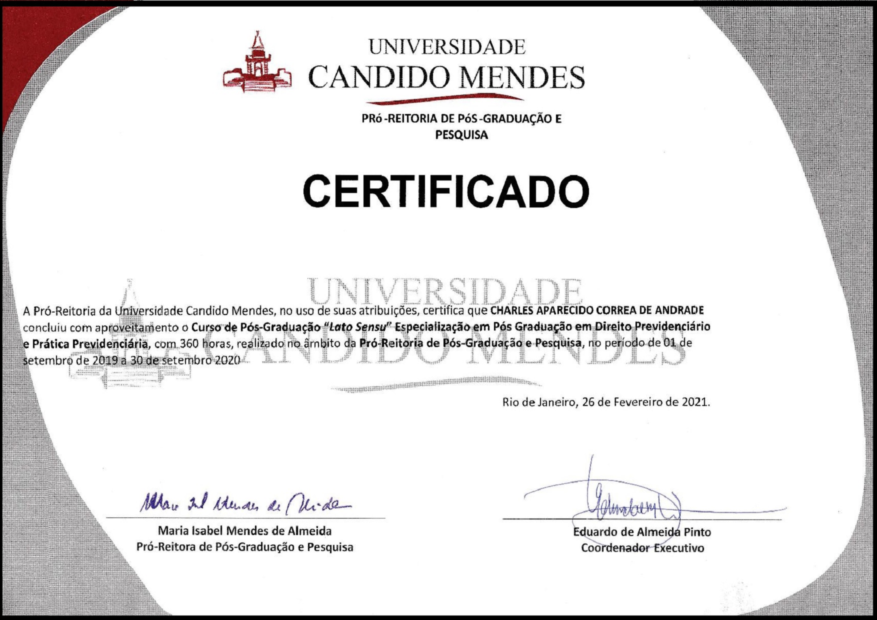 Certificado